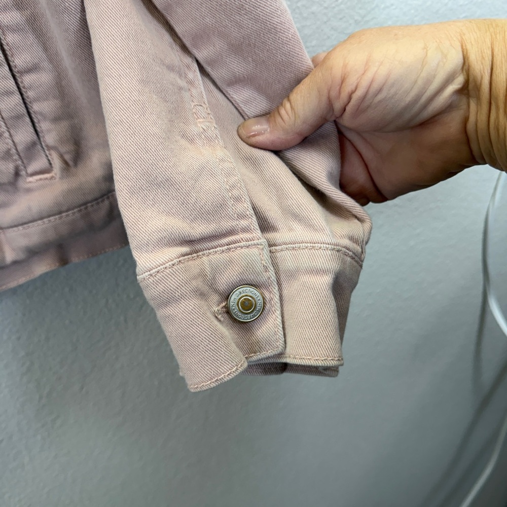 new directions Dusty Rose Denim Jacket - Picture 4 of 8